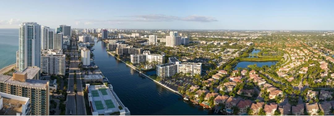 Hollywood Florida Skyline