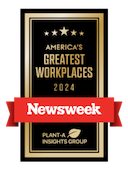 Placard for America's Greatest Workplaces